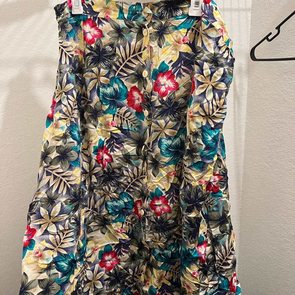 Button Down Skirt